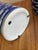 Late 20th Century Schaol Blue and White Ceramic Ginger Jars With Fish Design - Set of Two For Sale - Image 5 of 8