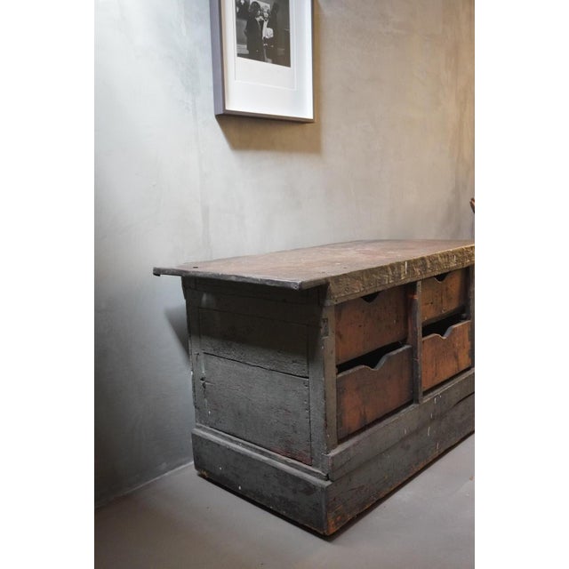 Industrial Wooden Sideboard, 1900s For Sale - Image 14 of 18