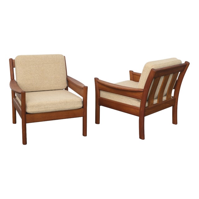 Teak Lounge Chair from Dyrlund, Denmark, 1960s For Sale