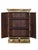 Antique Indian Painted Teakwood Armoire For Sale In Santa Fe - Image 6 of 7