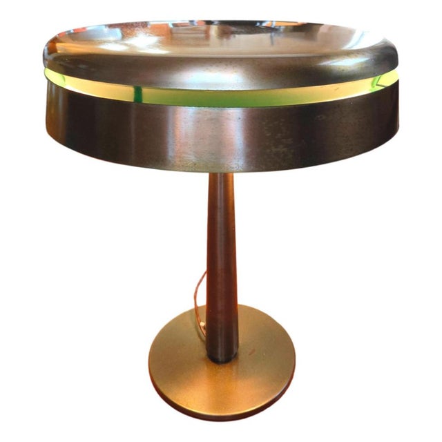 Fontana Arte 2278 Table Lamp by Max Ingrand for Fontana Arte For Sale - Image 4 of 9