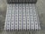 White 2003 Set of 4 Mies Van Der Rohe for Knoll Flat Bar Brno Arm Chairs Grid Fabric Pattern For Sale - Image 8 of 15