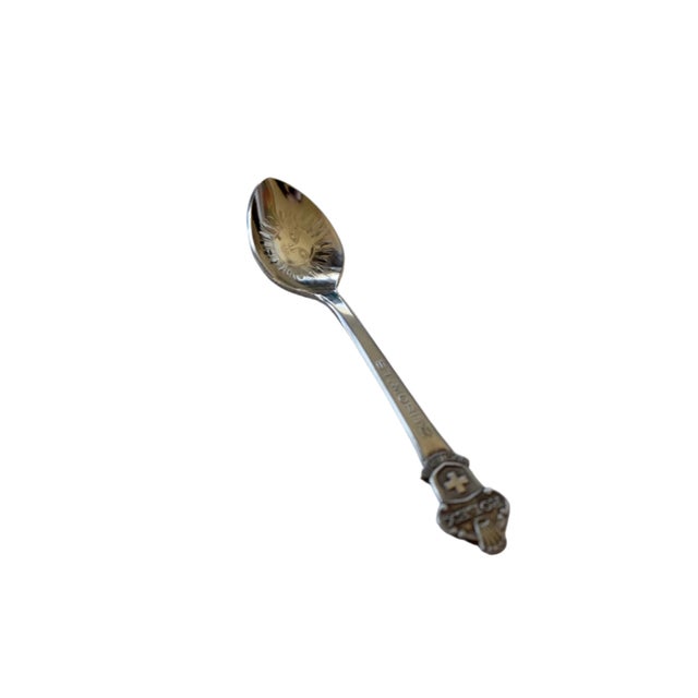 1980s 1980s Rolex Bucherer Collector Spoon - St. Moritz For Sale - Image 5 of 9
