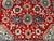 2000 - 2009 Red Persian Karaja Medallion Hand-Knotted Wool Rug - 4'0" X 7'2" For Sale - Image 5 of 12