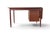 Mid-Century Modern Scandinavian Modern Drop Leaf Desk With Movable Case in Teak For Sale - Image 3 of 16