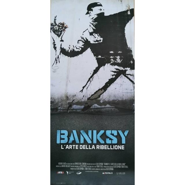 Banksy, The Art of Rebellion" "L'Arte Della Ribellione" Original Italian Movie Poster, 2020 Original never folded Italian...