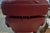 Mid-Century Modern Ekornes Stressless Vegas (Large) Scandinavian Burgundy Leather Size Large Recliner & Ottoman For Sale - Image 3 of 5