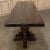 Rustic Antique Double Pedestal Banquet Table For Sale - Image 12 of 16