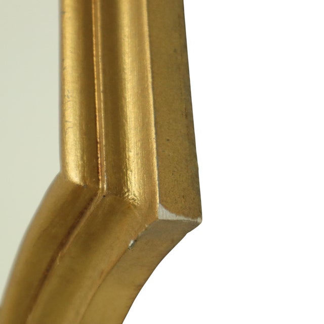 1960s Vintage Gold Mirror, 1960s For Sale - Image 5 of 17