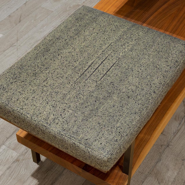 Bronze and American Walnut Interval Bookshelf by Ahser Israelow For Sale - Image 10 of 12