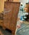 9 Drawer Ceramic & Wood Jewelry Spice Herb Cabinet Apothecary Chest India For Sale - Image 4 of 6
