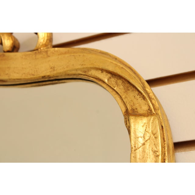 Friedman Brothers Gold Finish Beveled Glass Mirror For Sale In Philadelphia - Image 6 of 14