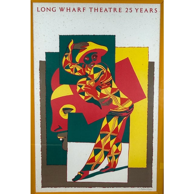 This lithograph poster by famed American graphic designer Milton Glaser was created to commemorate the 25th anniversary of...