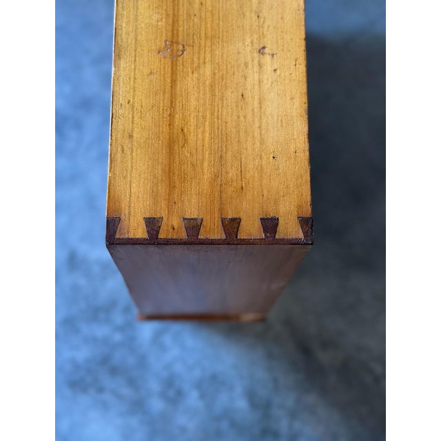 Pair of 1950s Pine Bookshelves For Sale - Image 4 of 4