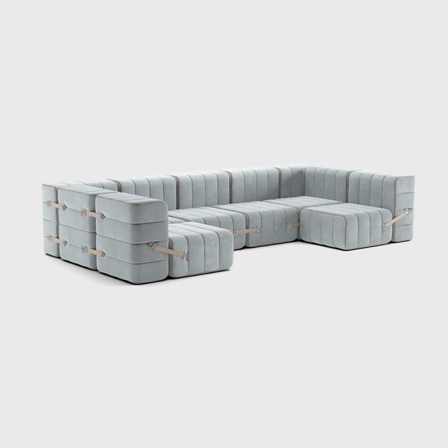 Not Yet Made - Made To Order Flexible U-Sofa from Ambivalenz, Set of 15 For Sale - Image 5 of 5