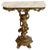 Small Antique Carved Console Table For Sale