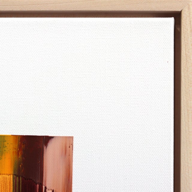 Abstract Poor Metronomes of Color - Framed Abstract Contemporary Original Artwork by Raul De La Torre For Sale - Image 3 of 9