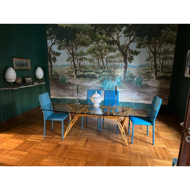This table is not just a piece of furniture, but one of the finest expressions of Italian design. It is a work of organic...