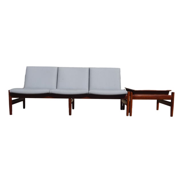 Scandinavian Modular Living Room Set by Gunnar Sørlie for Karl Sørlie and Sons, 1960s, Set of 4 For Sale