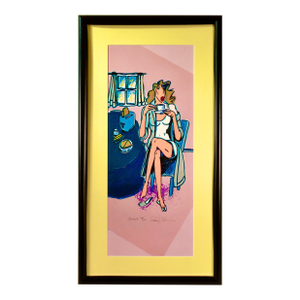Rickey Jewell Hohimer Toast C. 1990 Reproduction Print