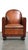 We are offering this sheepskin Art Deco design armchair finished with wood and beautiful cognac-colored leather. This...