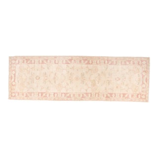Mid 20th Century Oushak Turkish Hallway Runner Rug For Sale