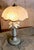 1970s Vintage Italian Table Lamp in Porcelain and Glass For Sale - Image 5 of 8