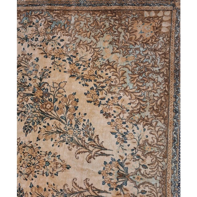 Circa 1930 Kerman Rug For Sale - Image 4 of 7