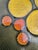 Green Annemarie Davidson Glass & Enamel Decorative Plate, Mid-20th Century Scallop Design For Sale - Image 8 of 12