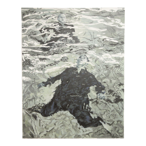 Gina Fiedel Contemporary Oil Painting, 'Climbing Smoke'