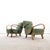 Armchair with Floral Jacquard Upholstery from Jindrich Halabala, 1950s For Sale - Image 11 of 11