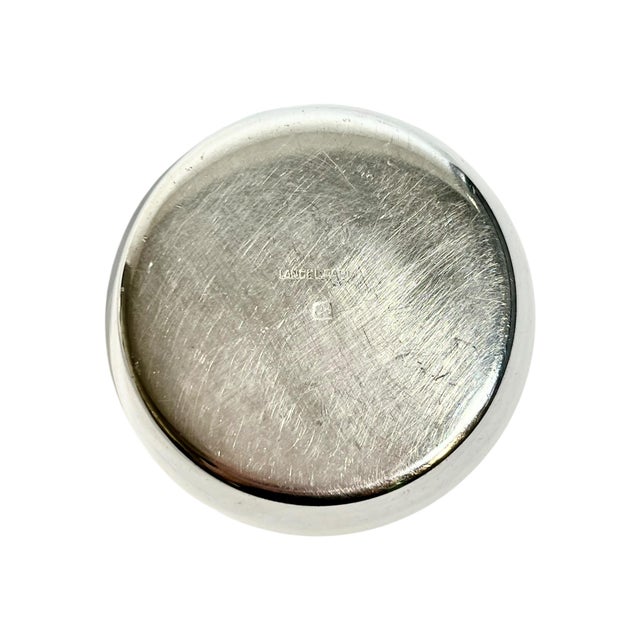 Set of 3 French Art Deco Silver Cups or Matchstick Holders Including One by Maison Lancel For Sale - Image 12 of 12