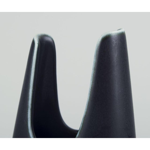 Modernist Caolina Ceramic Vase by Gunnar Nylund for Rörstrand For Sale - Image 6 of 9