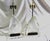 White Mid Century/Modern Rock Lamps - a Pair For Sale - Image 8 of 18