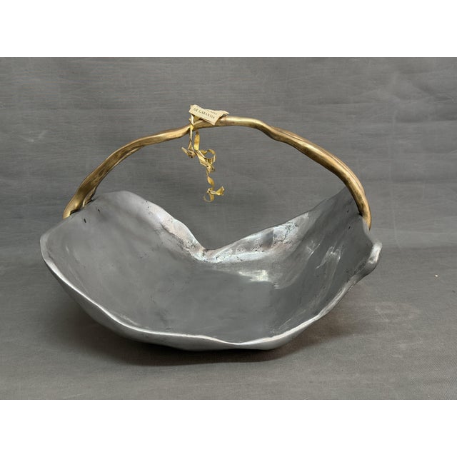 Vintage Brutalist Fireplace Cask in Brass by David Marshall, 1975 For Sale - Image 4 of 9