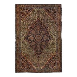 Antique Malayer Rug 4'7'' x 6'8'' For Sale