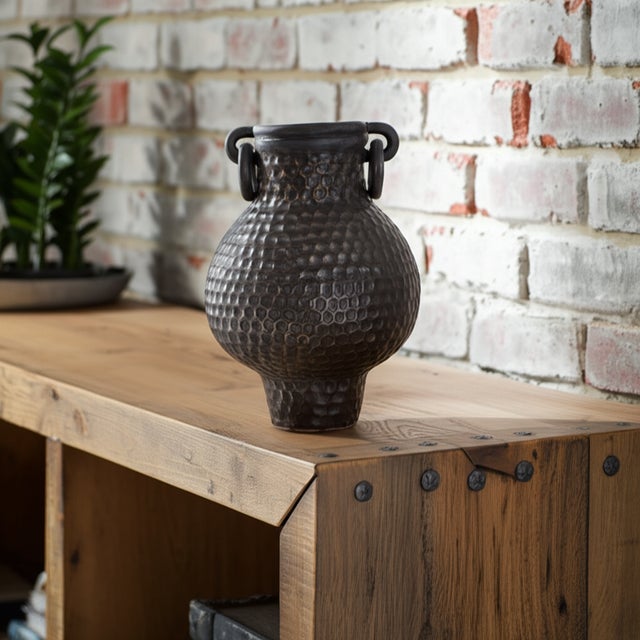 Ashforge Textured Vase Small For Sale - Image 11 of 11