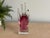 Cristalleria d'arte Ann Primrose Murano Glass Hand Sculpture - Pink Blown Glass OK Sign For Sale - Image 4 of 9
