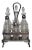 Reed and Barton Silver Plated Cruet Set - 14 Pieces For Sale