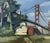 2020s Oil Painting on Canvas Landscape by Danka Krol, San Francisco, Golden Gate Bridge For Sale - Image 5 of 8