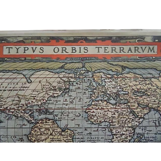 Hand-Colored Copperplate Nova Totius Terrarum Orbis Tabula World Map by Justus Danckerts, Amsterdam, Late 17th Century For Sale - Image 4 of 6