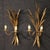 French Gilded Iron Wall Lights, 1960, Set of 2 For Sale - Image 13 of 13