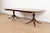 Kindel Furniture Kindel Furniture Georgian Mahogany Double Pedestal Extension Dining Table, Newly Refinished For Sale - Image 4 of 15