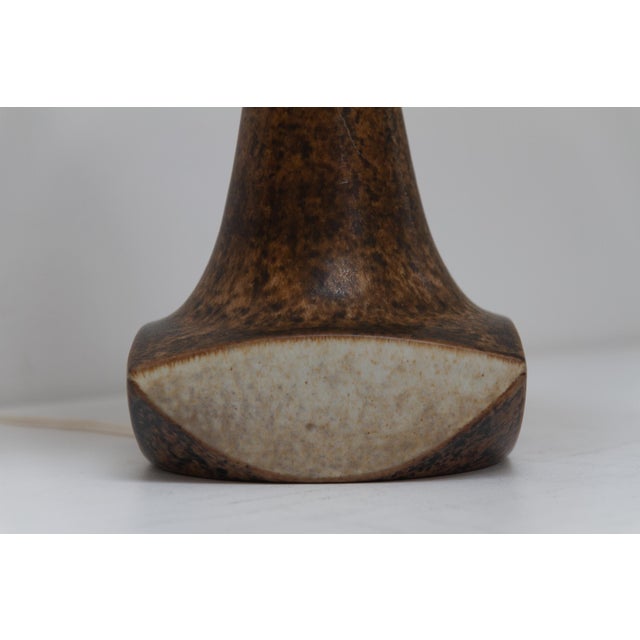 1960s Danish Modern Ceramic Table Lamp by Marianne Starck for Michael Andersen & Søn, 1960s For Sale - Image 5 of 15