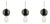 Organic Modern Exposed Socket Monopoint Pendant Trio Lights by Tracy Glover - Set of 3 For Sale