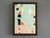 THINGS FAR AND NEAR Oil on linen board Size: 8.1 x 6.1 inches (including frame) A small and visually impactful abstract...