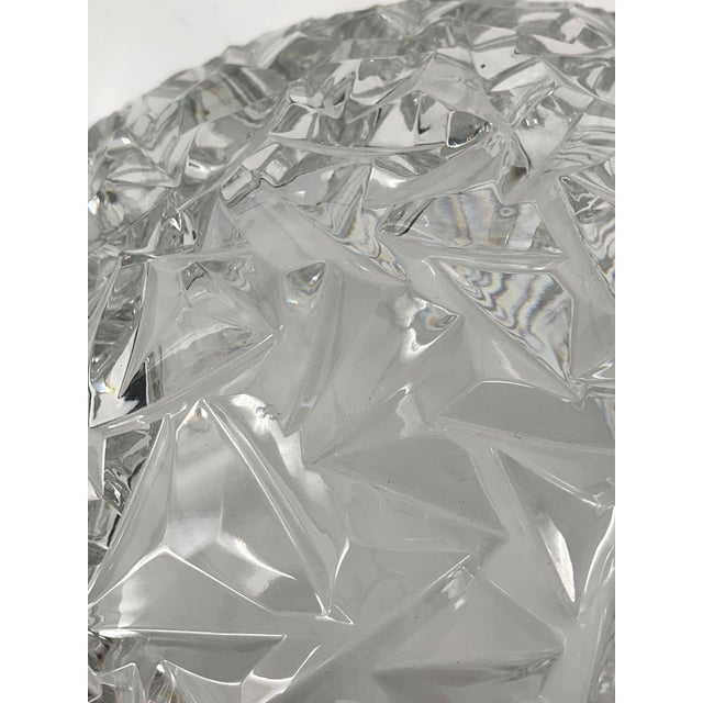 Ball Lamp in Faceted Crystal Glass, 1950s For Sale - Image 10 of 18
