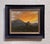 This oil painting captures a serene sunset over the mountains of Summit County, where vibrant hues of orange and gold...