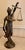 Bronze Lady Justice Statue with Blindfold and Scales, Heavy, 15.25" Tall Perfect for law office / desk.