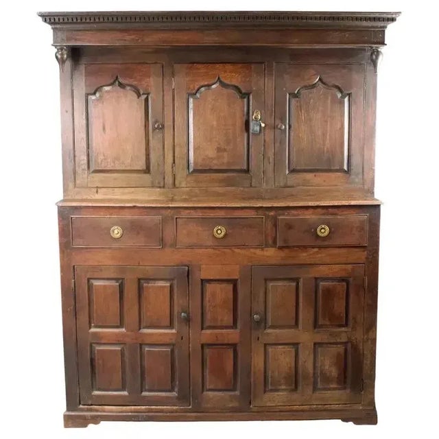 Wood Welsh Buffet in 18th Century Oak For Sale - Image 7 of 7